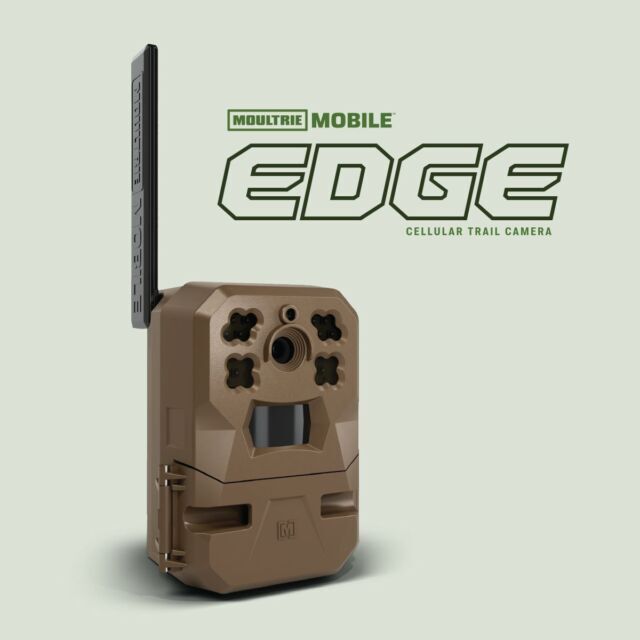 Moultrie EDGE Cellular Trail Camera Brown 1-Pack 4G LTE HD Video