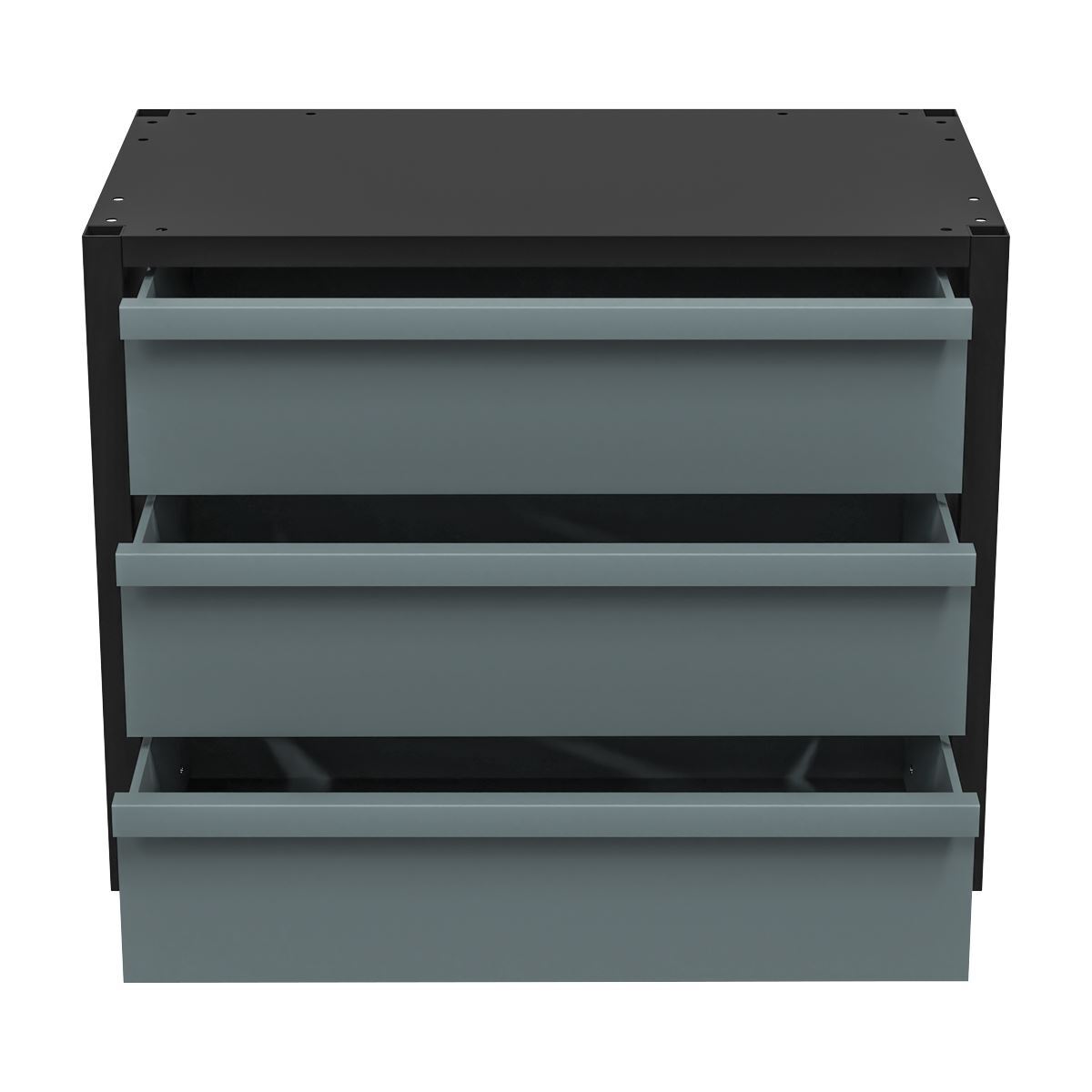 Sealey Modular Racking Mid Unit 3 Drawers Tool Storage 580mm