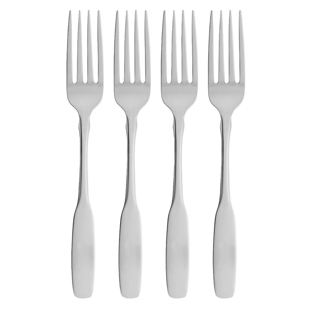 Oneida Paul Revere Fine Flatware Dinner Forks, Set of 4 , 18/10 Stainless Steel