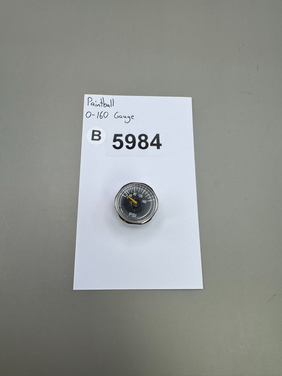 Paintball O-160 Gauge