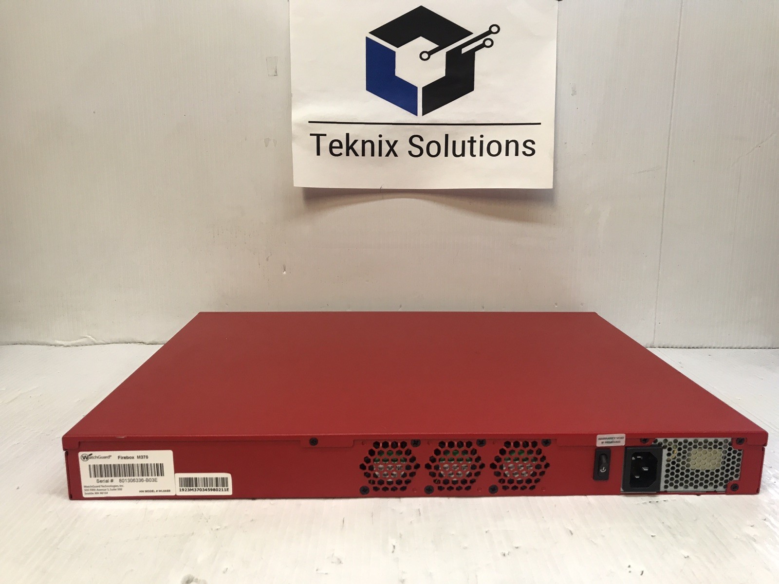 WatchGuard Firebox M370 8-Port Network Security Appliance WL6AE8 WORKING *READ*