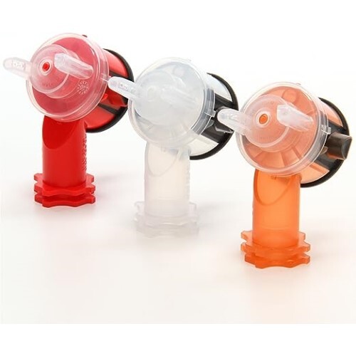 3M 16612 Accuspray Atomizing Heads, Orange, 1.4 mm, 4 Count