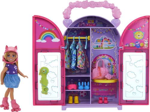 Mattel - Barbie Chelsea Doll & Closet Toy Playset [New Toy] Paper Doll