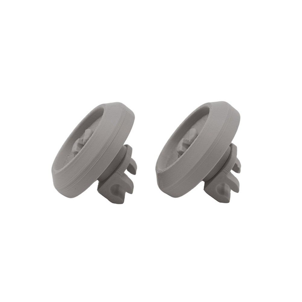 2PCS For Miele G Series Bottom Rack Roller White Black Gray Compatible