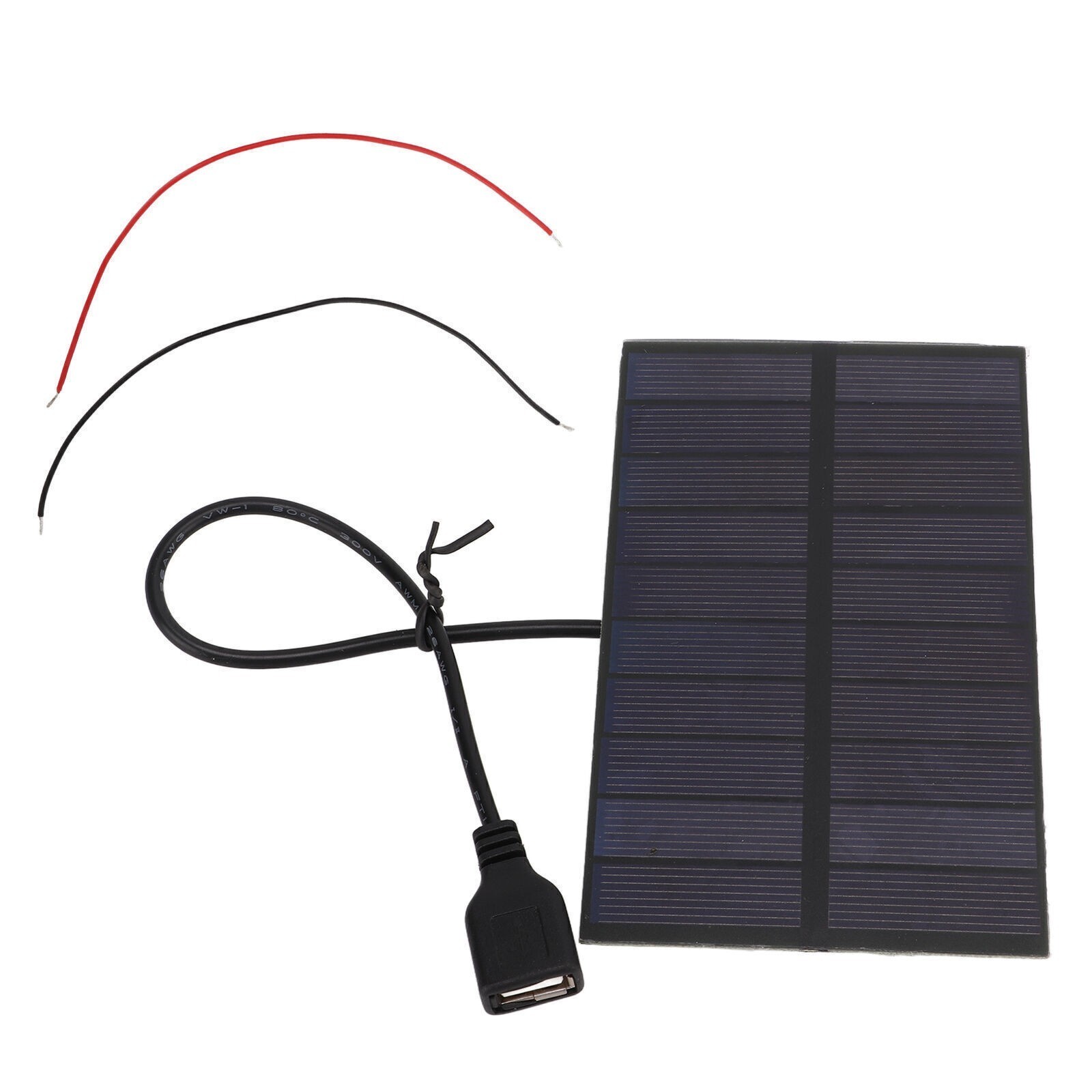 1.5W 5V Monocrystalline Silicon DIY Solar Panels with USB Interface Flexible