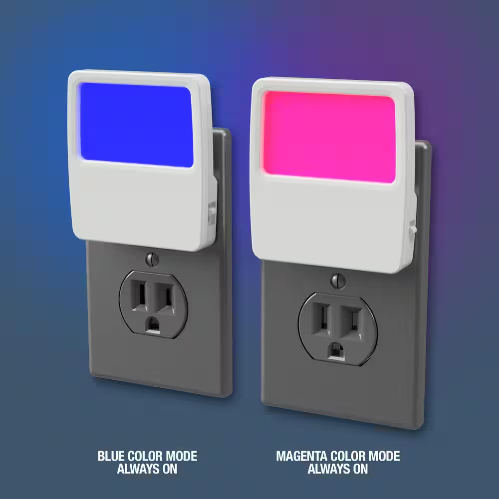 Forever Glo Panel LED Night Light (2-Pack)