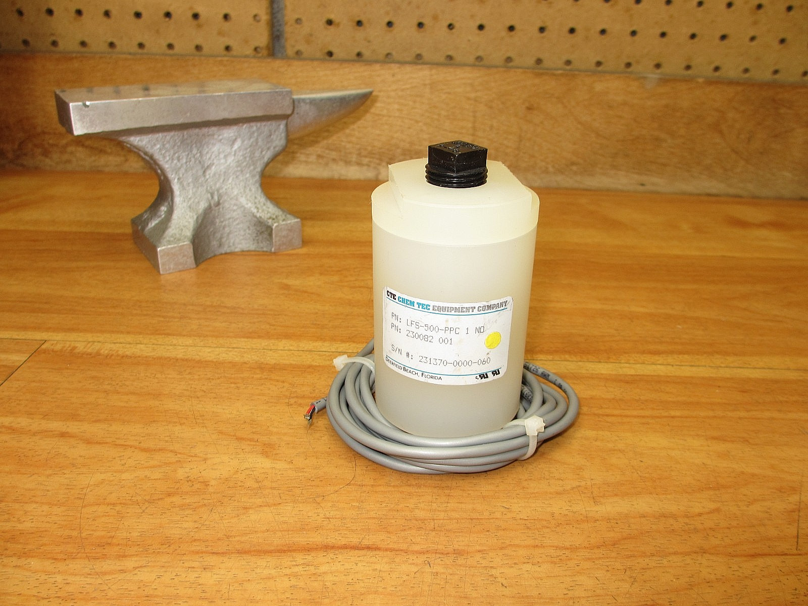 Chem Tec Equipment LFS-500-PPC-1 NO *NEW* 230082-001 Flow Monitor CTE