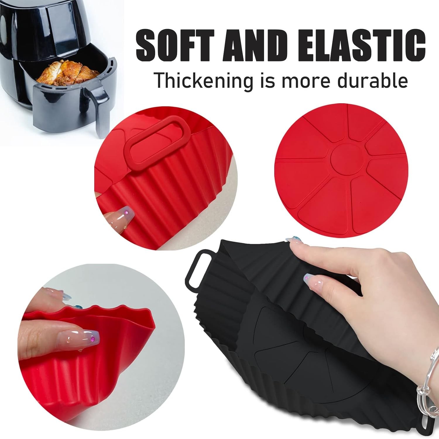 5PCS Adjustable Dog Muzzles Breathable Anti-Bite Safety Set