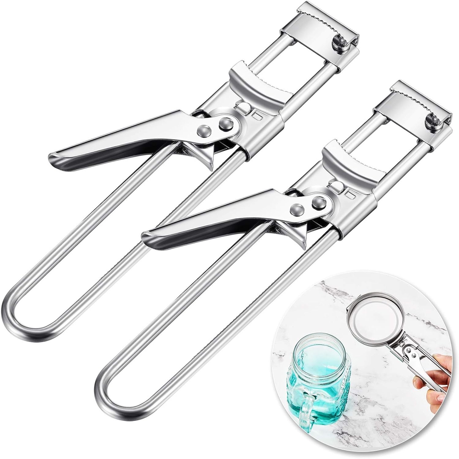 Master Opener– Adjustable Multifunction Jar & Bottle Opener Stainless Steel Tool