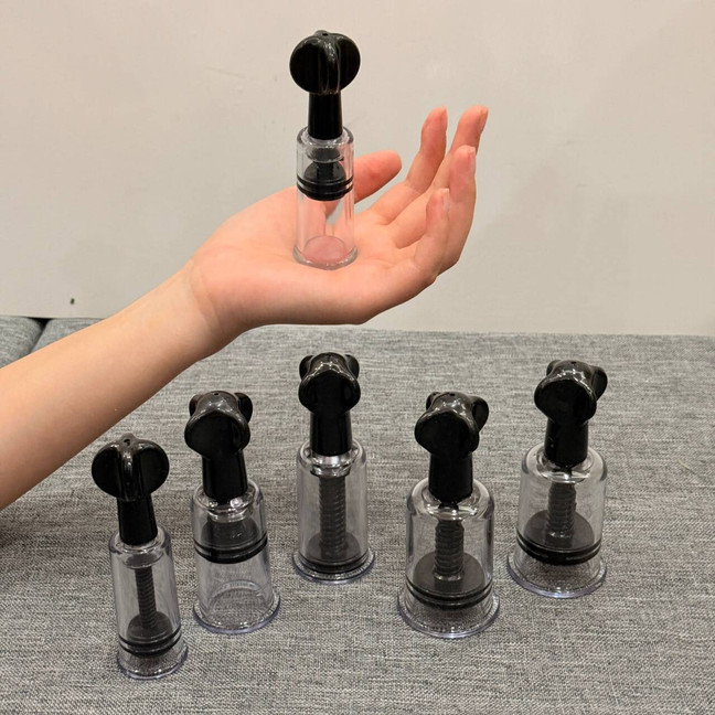 Women Sex Toys Breast Nipple Sucker Vacuum Enlarger Twist Suction Cups Enhancer