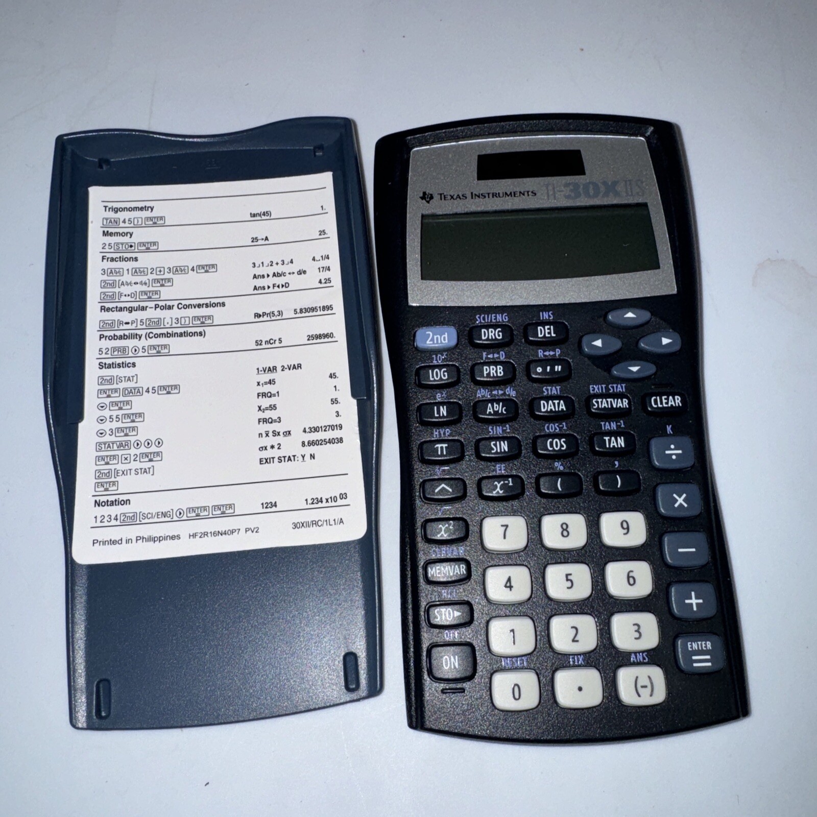 TI-30X IIS Solar Scientific Calculator