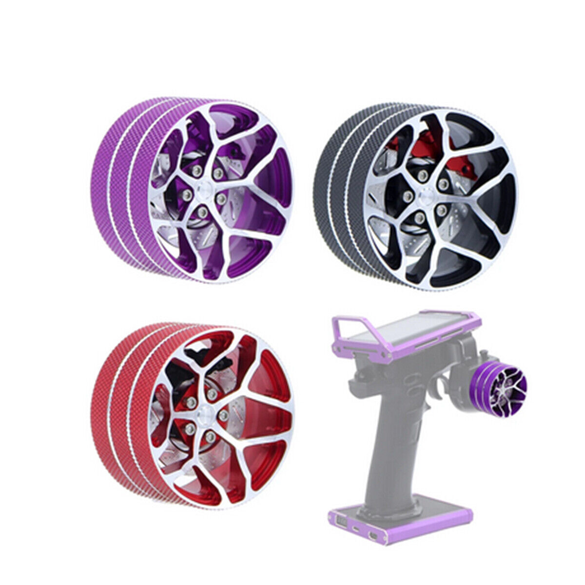 For Flysky Noble NB4 Remote Control Upper Lower Frame Steering Wheel Accessories