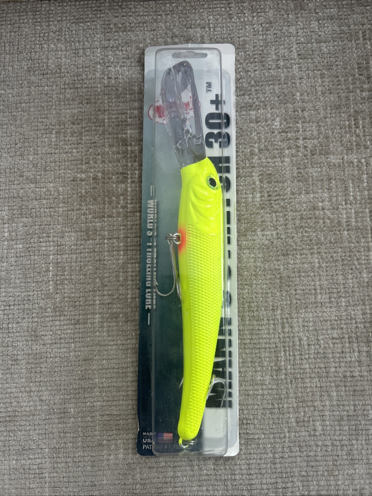 Manns Bait Company Stretch 30+ Textured Chartreuse 6oz