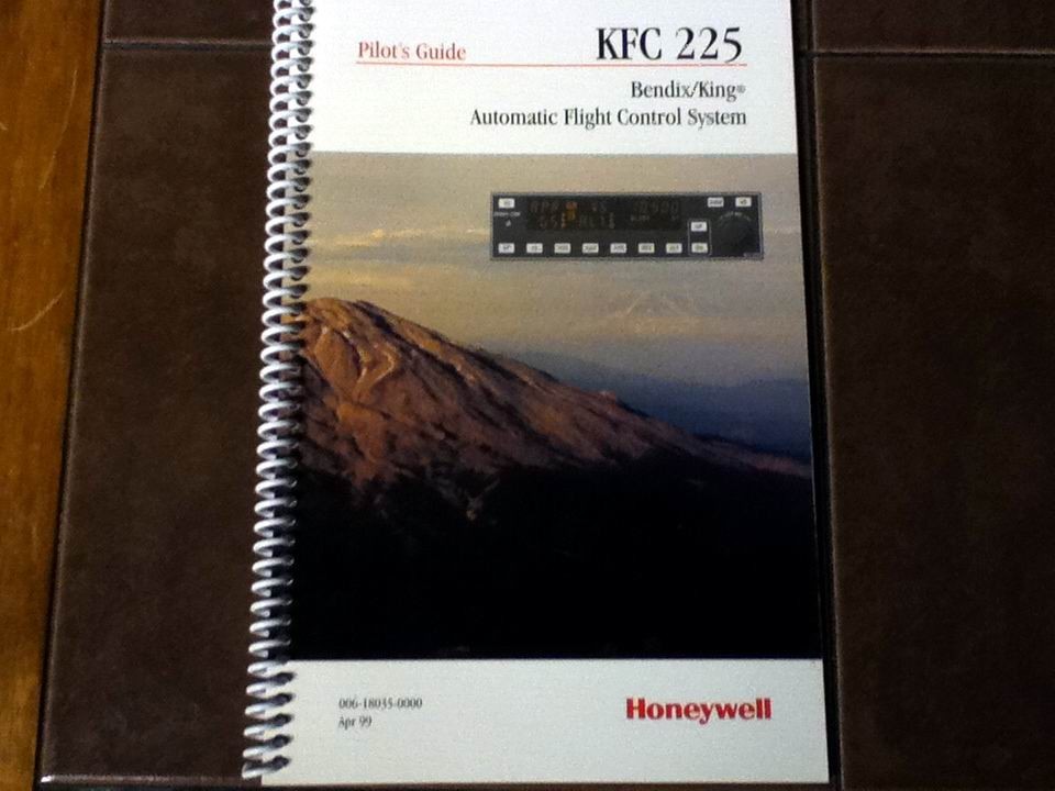 Bendix/King KFC 225 AFCS Pilot's Guide