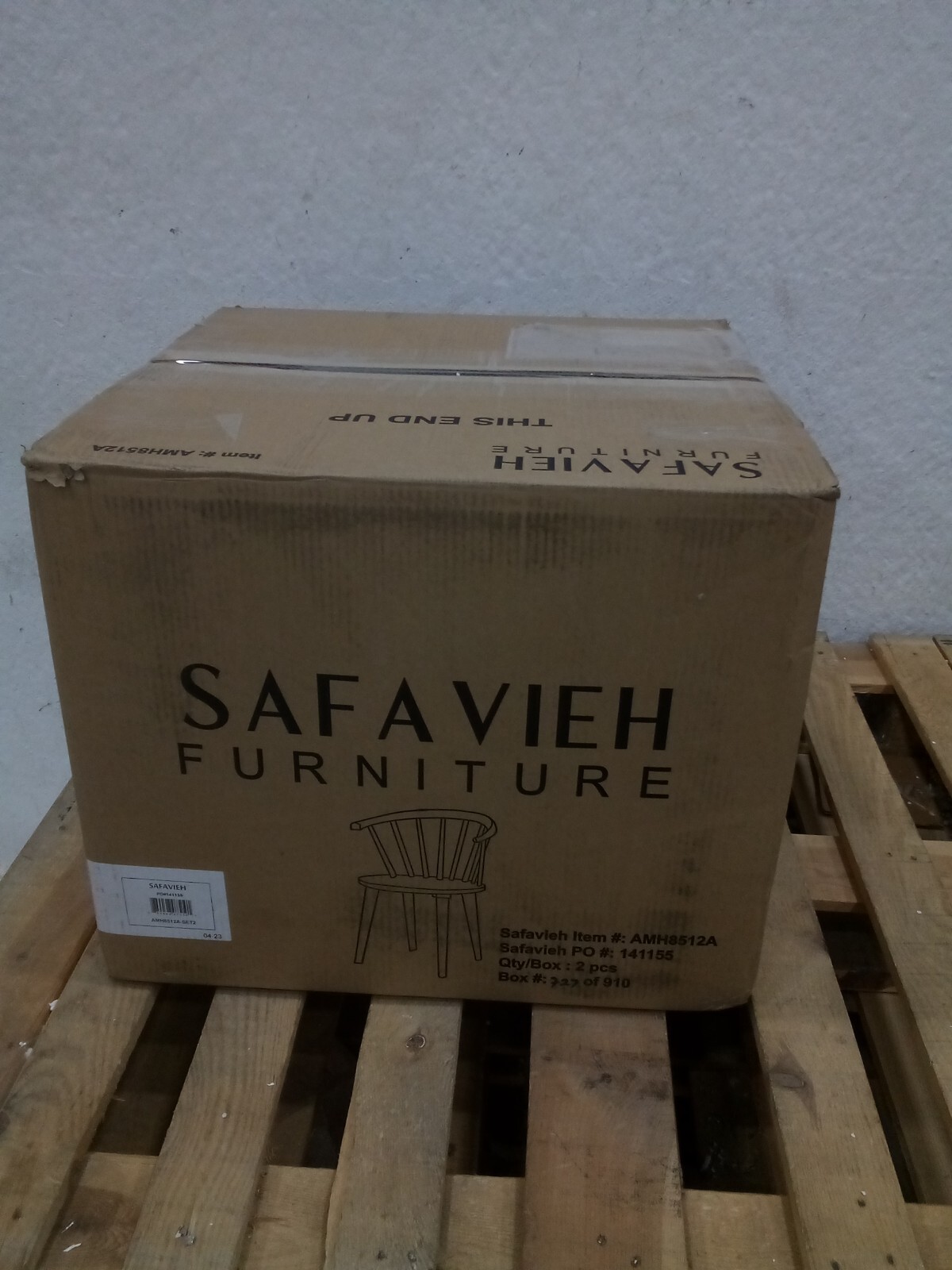 Safavieh Curved Spindle Side Chair, Reduced Price 2172721881 AMH8512A