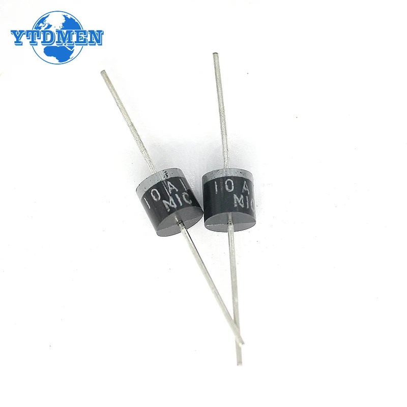 10PCS Rectifier Diode 6A 10A 1000V DO-27 Electrical Axial Rectifier Diodes