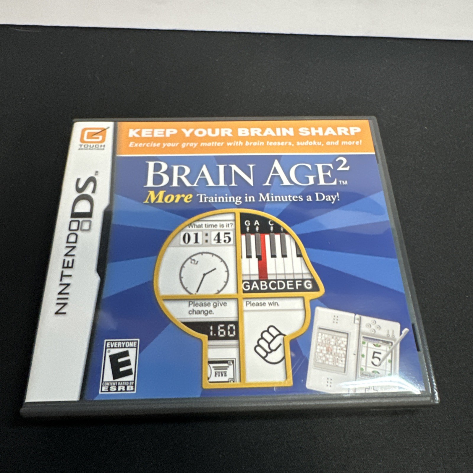Nintendo, DS, Brain Age 2: More Training In Minutes A Day