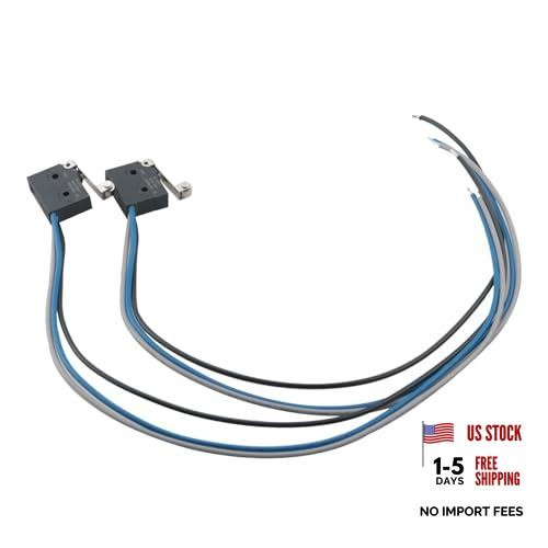 2PCS Waterproof Mini Limit Switch with Hinged Lever 6A 12V DC Control Lever