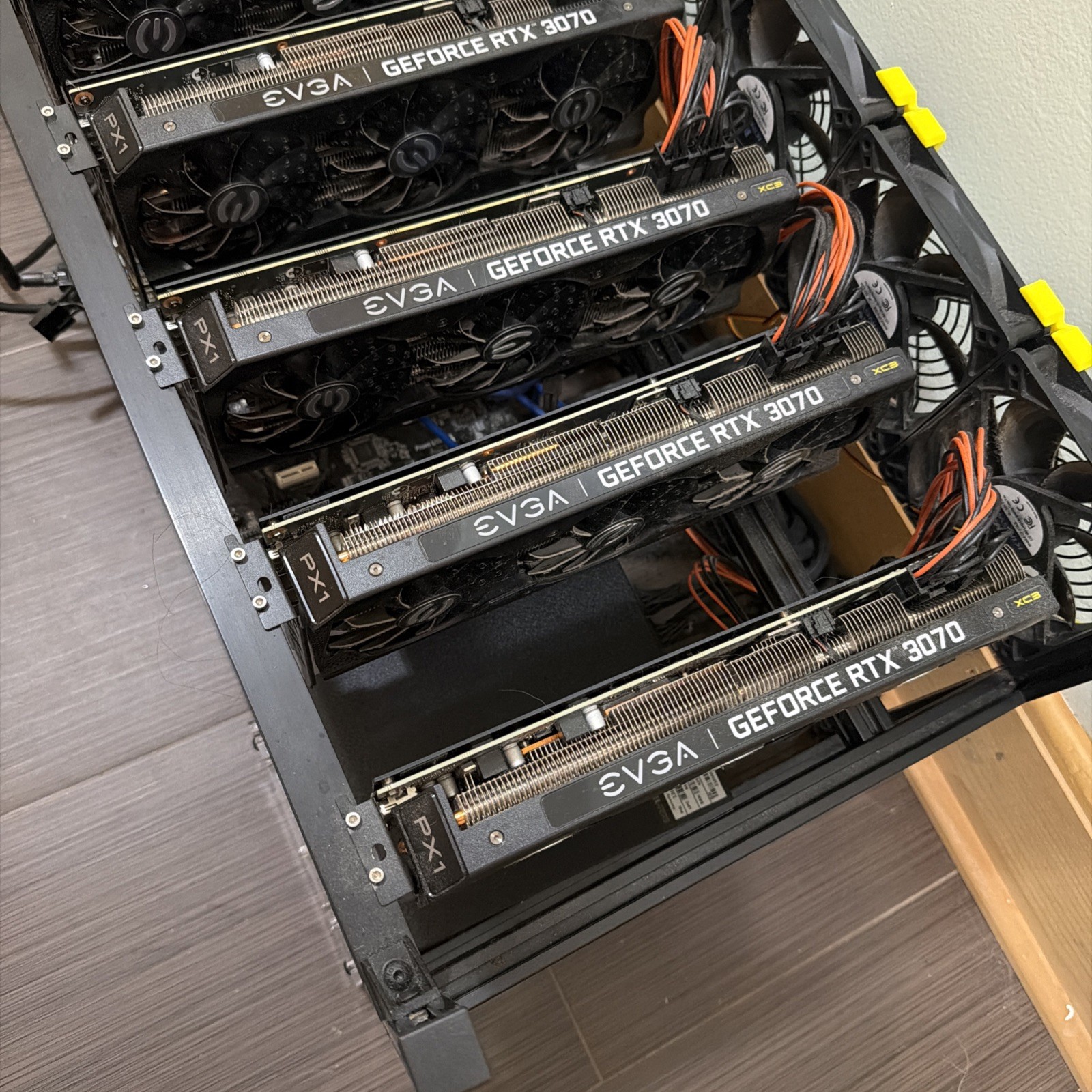 6-GPU EVGA RTX 3070 Mining Rig XC3