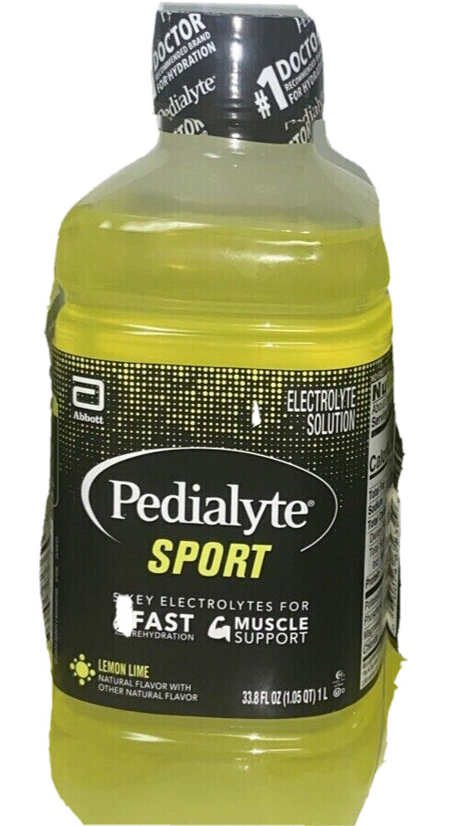 Pedialyte Sport Electrolyte Drink - Lemon Lime - 33.8 fl oz