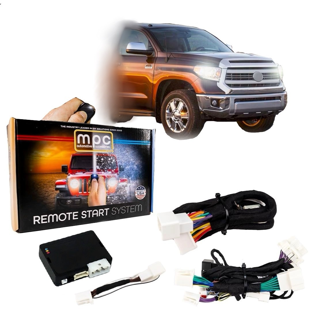 Remote Start Kit For 2010-2017 Toyota Tundra || Gas || G-Key || 100% Plug n Pla