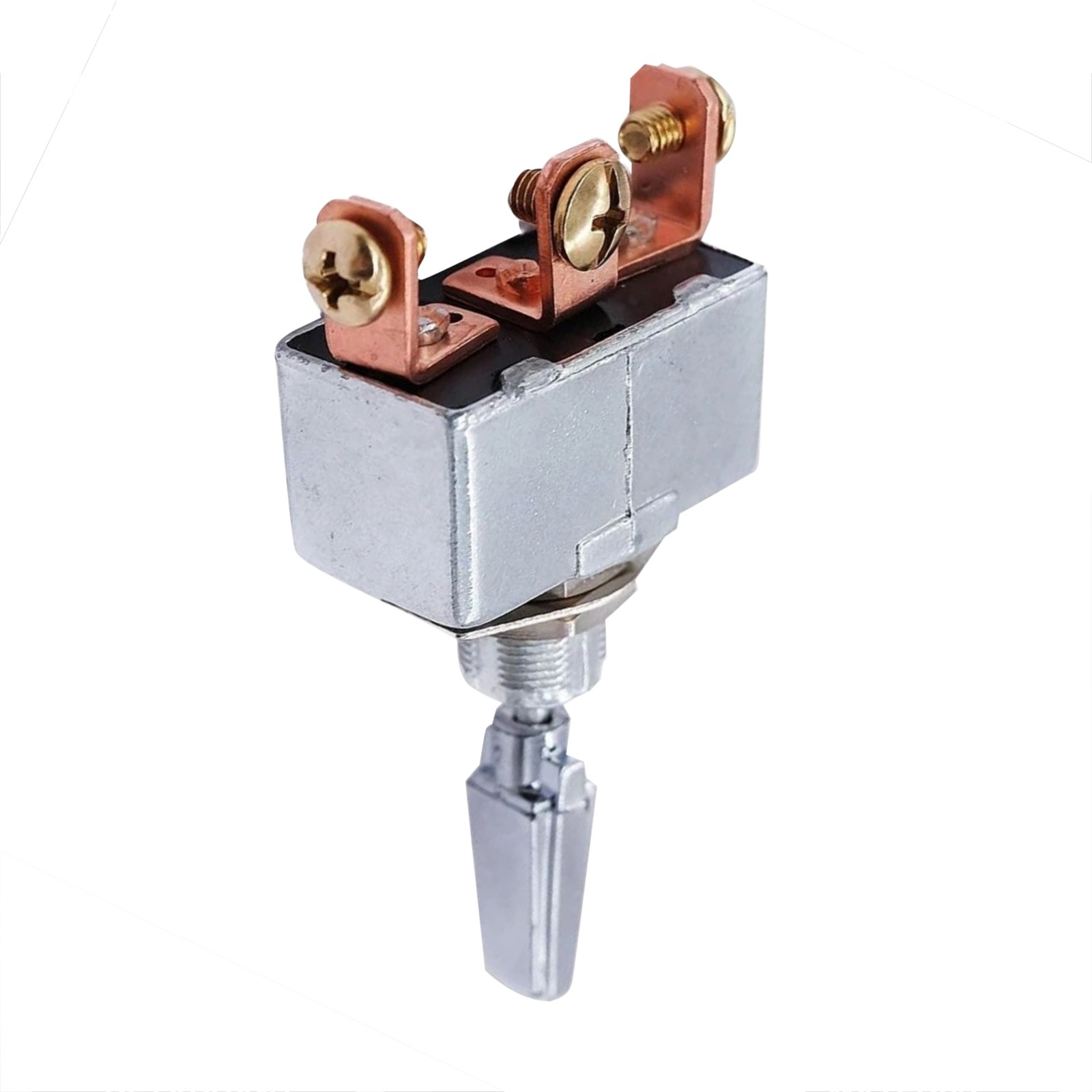 12 Volt 50 Amp 3 Position Toggle Switch SPDT Self-Locking with Connection Wires