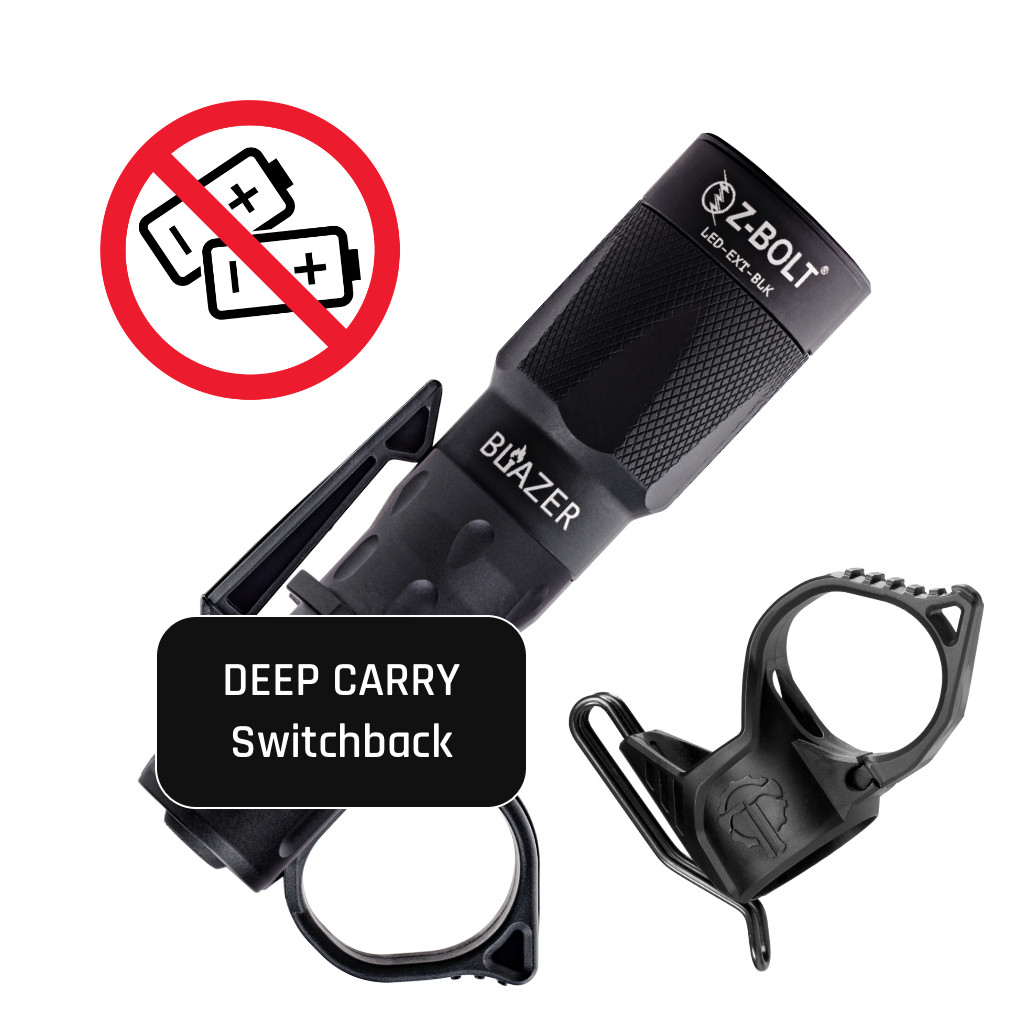 18350 LED Handheld Light for Patrol or EDC