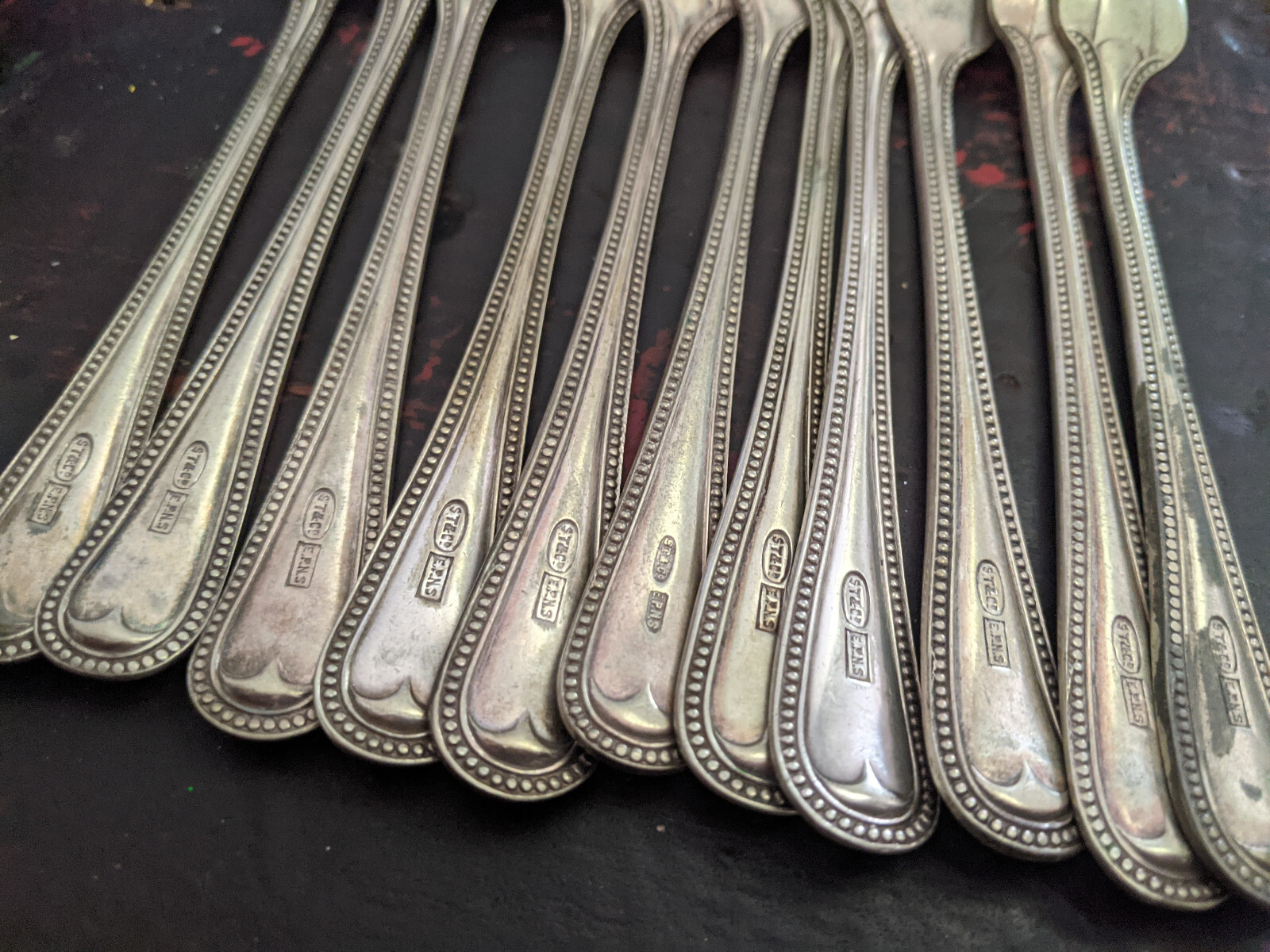 EPNS (11) Pie Forks