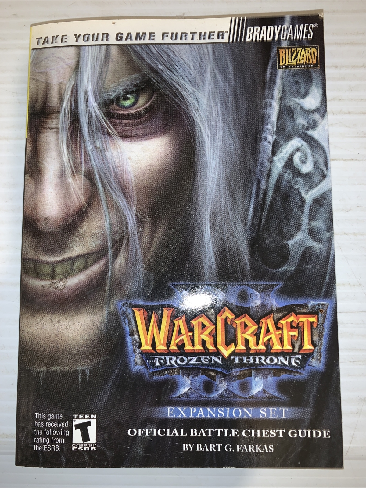 War Craft III ~ Frozen Throne Official Battle Chest Guide ~ Booklet Only