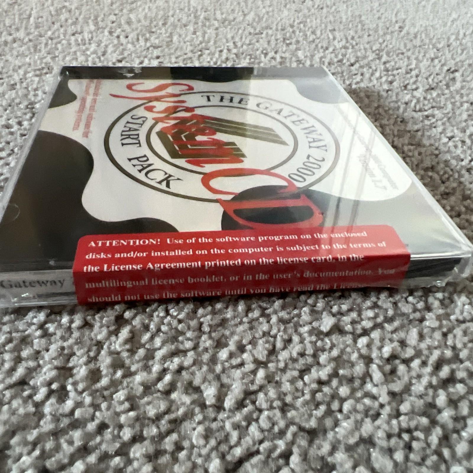 Gateway Start Pack Version 1.7 System CD 2000 Computer Software Drivers gateway