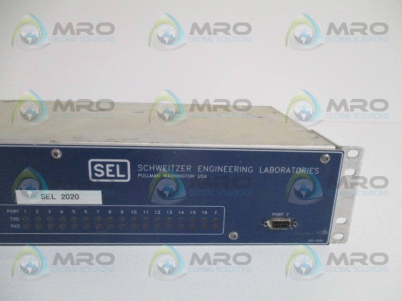 SEL SEL-2020 20203041 COMMUNICATIONS PROCESSOR MODULE UNMP