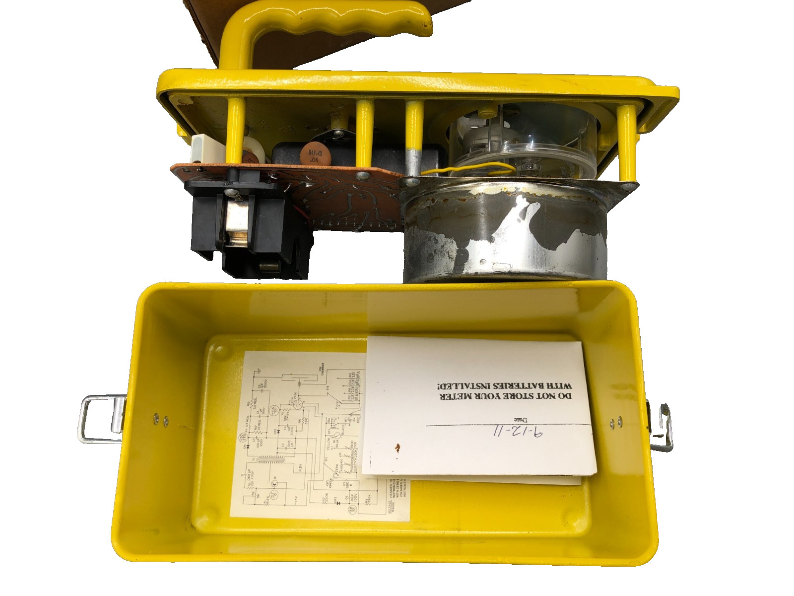 Victoreen CDV-715 Model 1B Survey Meter Set with Dosimeters & Charger UNTESTED