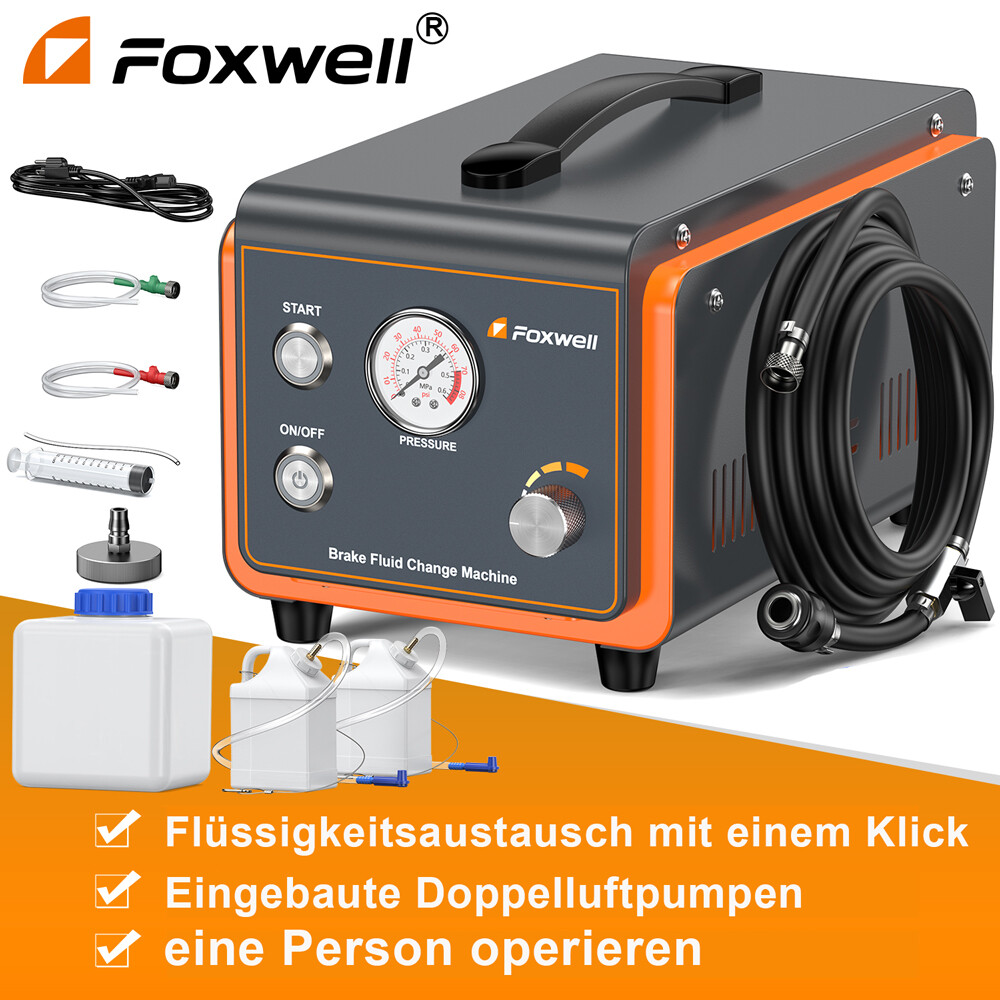 Vehicle brake bleeder electric brake bleeder change brake fluid