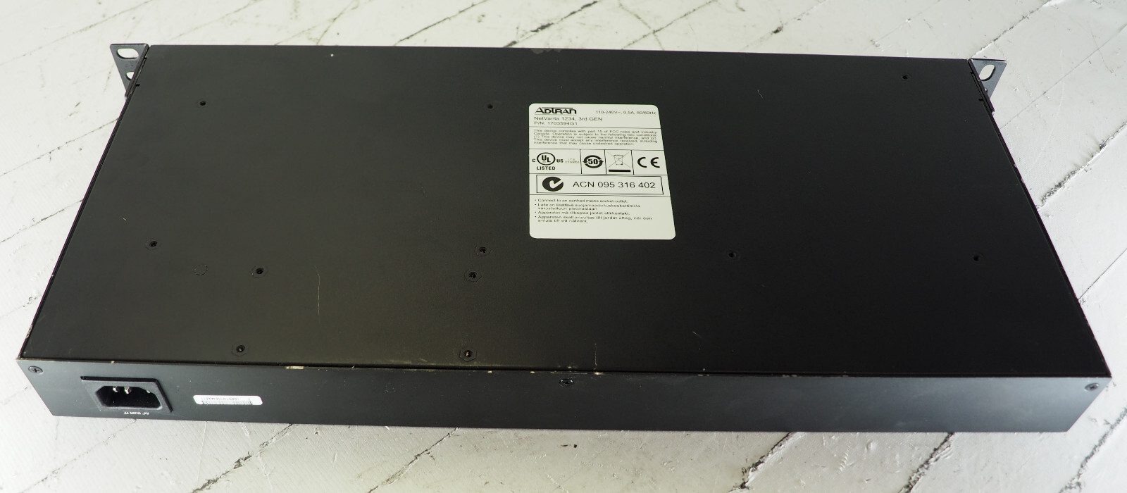 Adtran NetVanta 1234, 3rd GEN PoE Managed Switch, 1703594G1