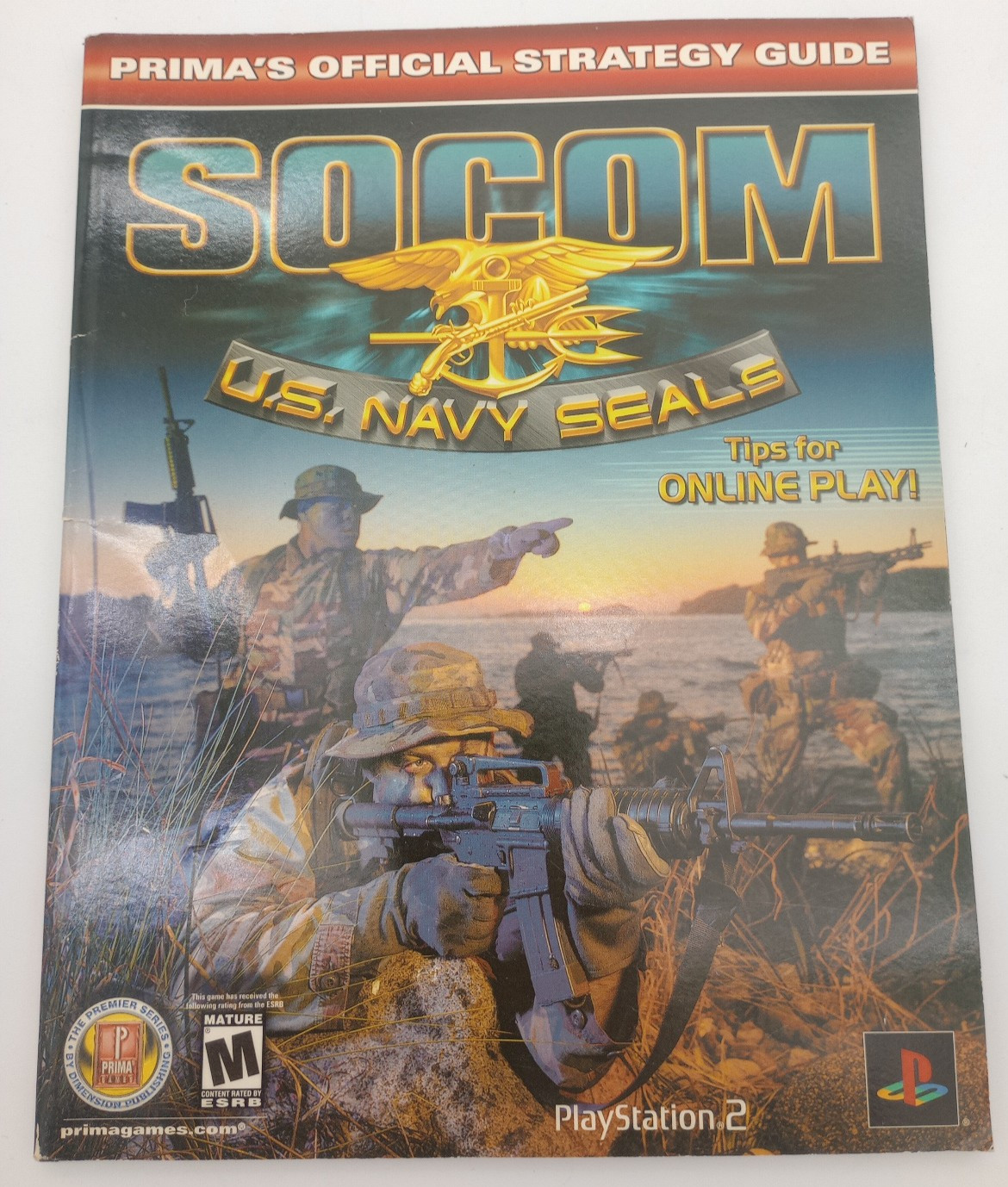 Socom US Navy Seals PS2 Prima's Official Strategy Guide (Paperback 2002)