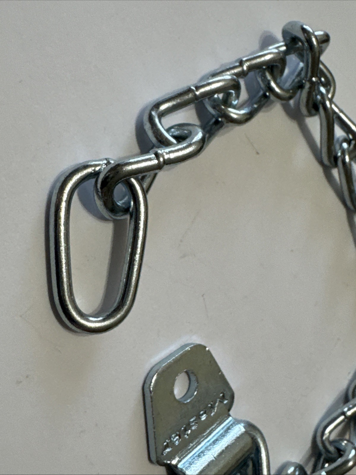 Master Lock Chain, 9" Zinc Heavy Duty 71CH