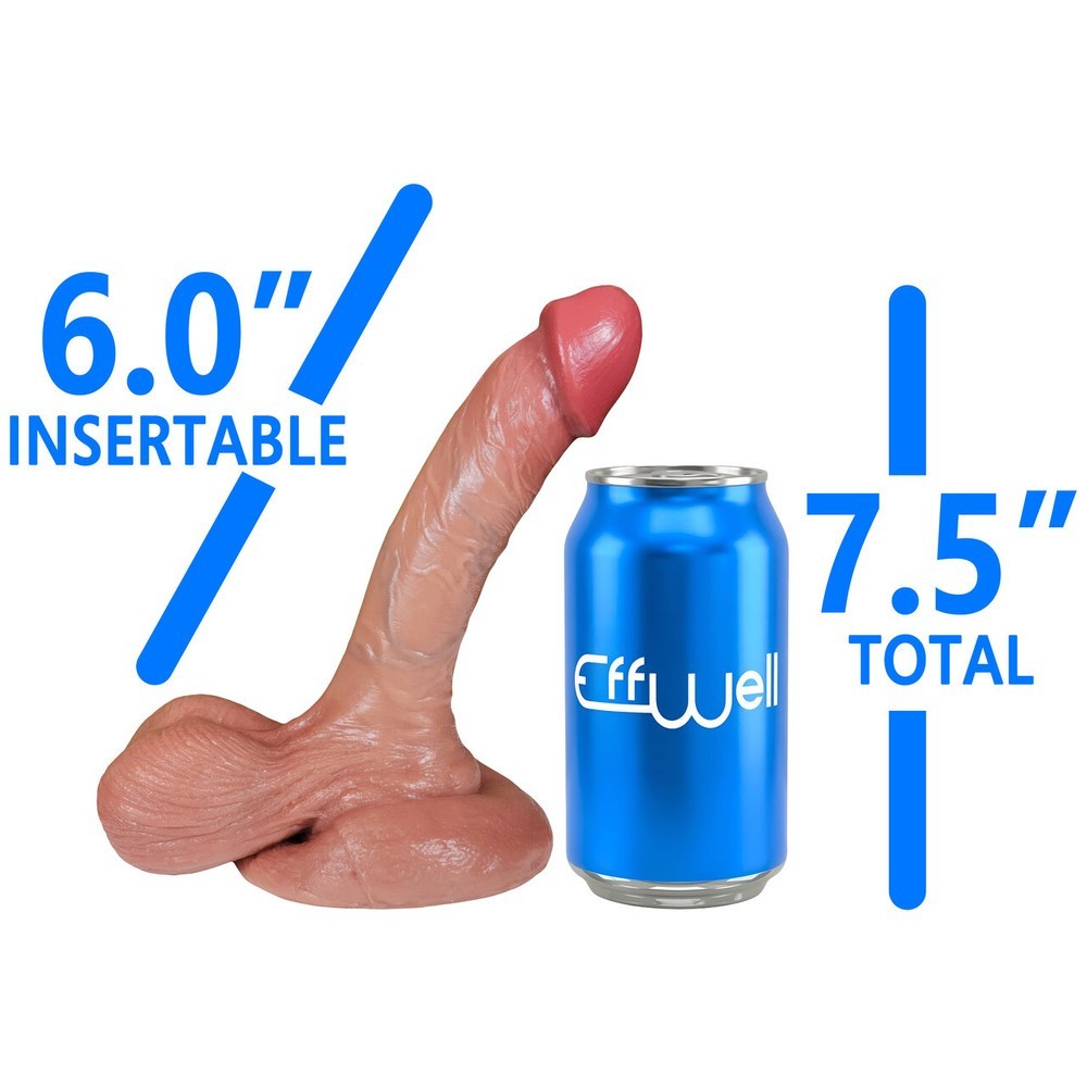 The Pole Vaulter by EFFWELL - Realistic Platinum Cured Dual Density Silicone