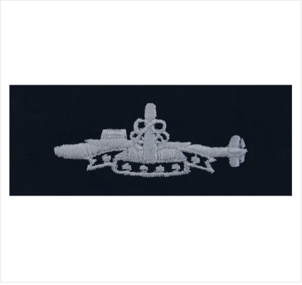 GENUINE U.S. NAVY EMBROIDERED BADGE: SUBMARINE SSBN DETERRENT PATROL - COVERALL