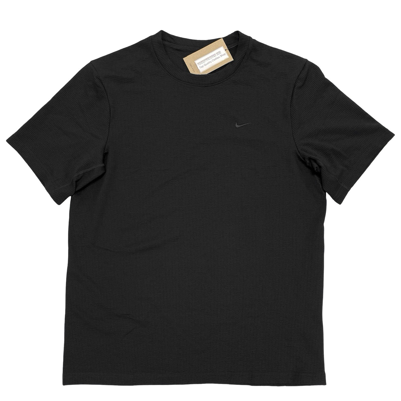 Nike Men's Primary Dri-FIT Seersucker Versatile Top Shirt Black HJ4043-010