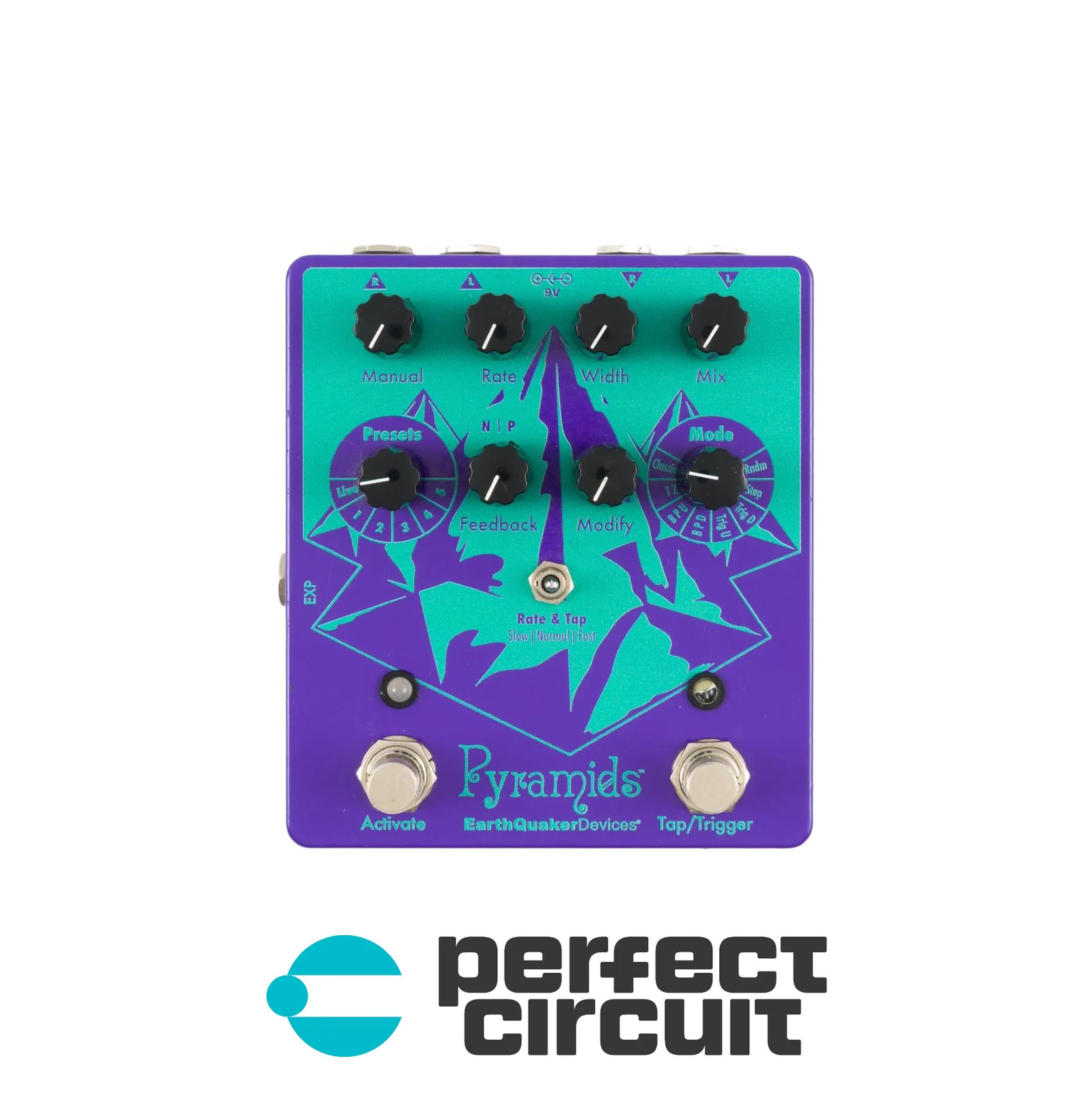 EarthQuaker Devices Pyramids Stereo Flanger PEDALS - USED - PERFECT CIRCUIT