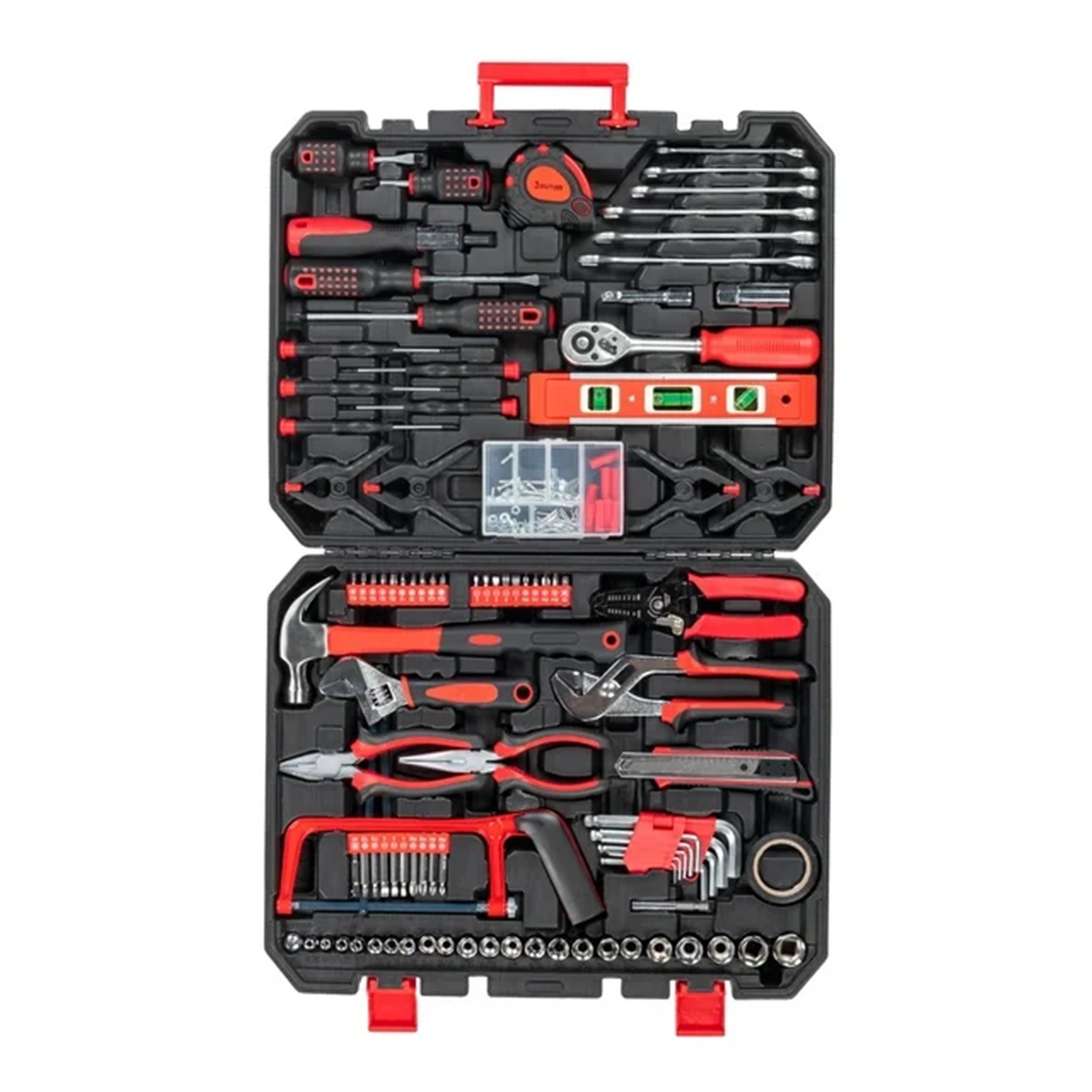 198PCS Tool Set with combination wrench Screwdriver 4 types pliers