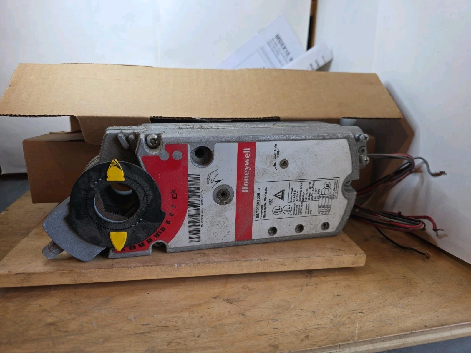 Honeywell ML7295A1006 HVAC Actuator