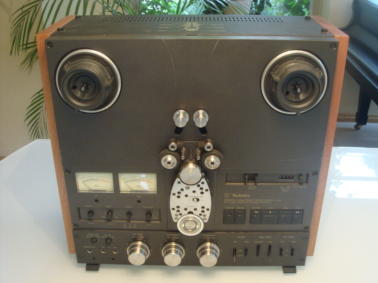 NEW CUSTOM Solid Wood Side Panels Reel Recorder Technics Teac Revox + Handles