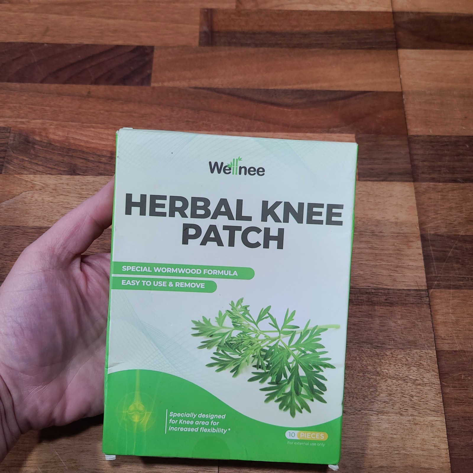 Wellknee Herbal Knee Patch for Knee Support & Muscle Pain - Maxim...