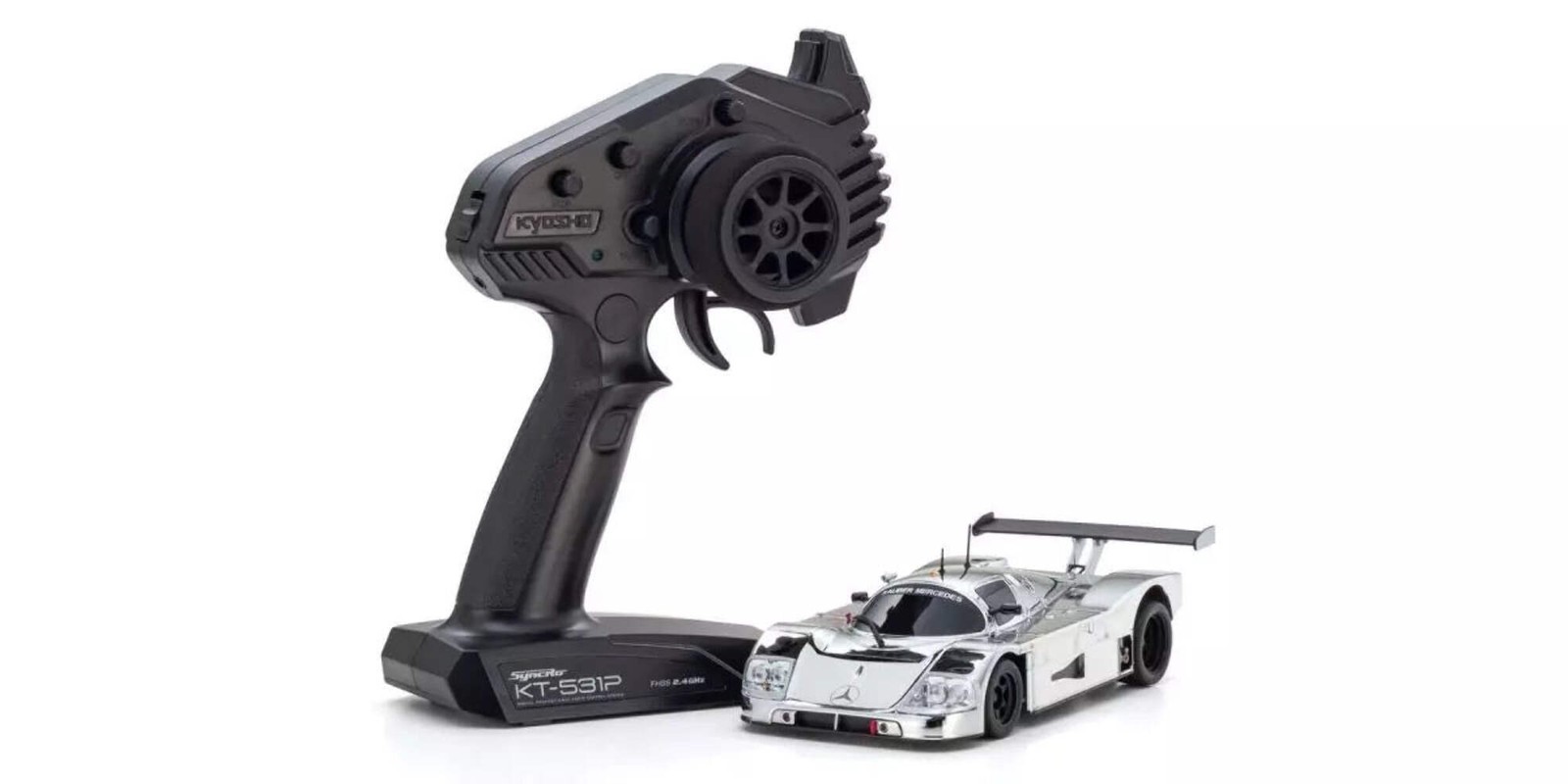 Kyosho MR-04 RWD Mini-Z Readyset w/Sauber-Mercedes C9 Body w/KT-531P