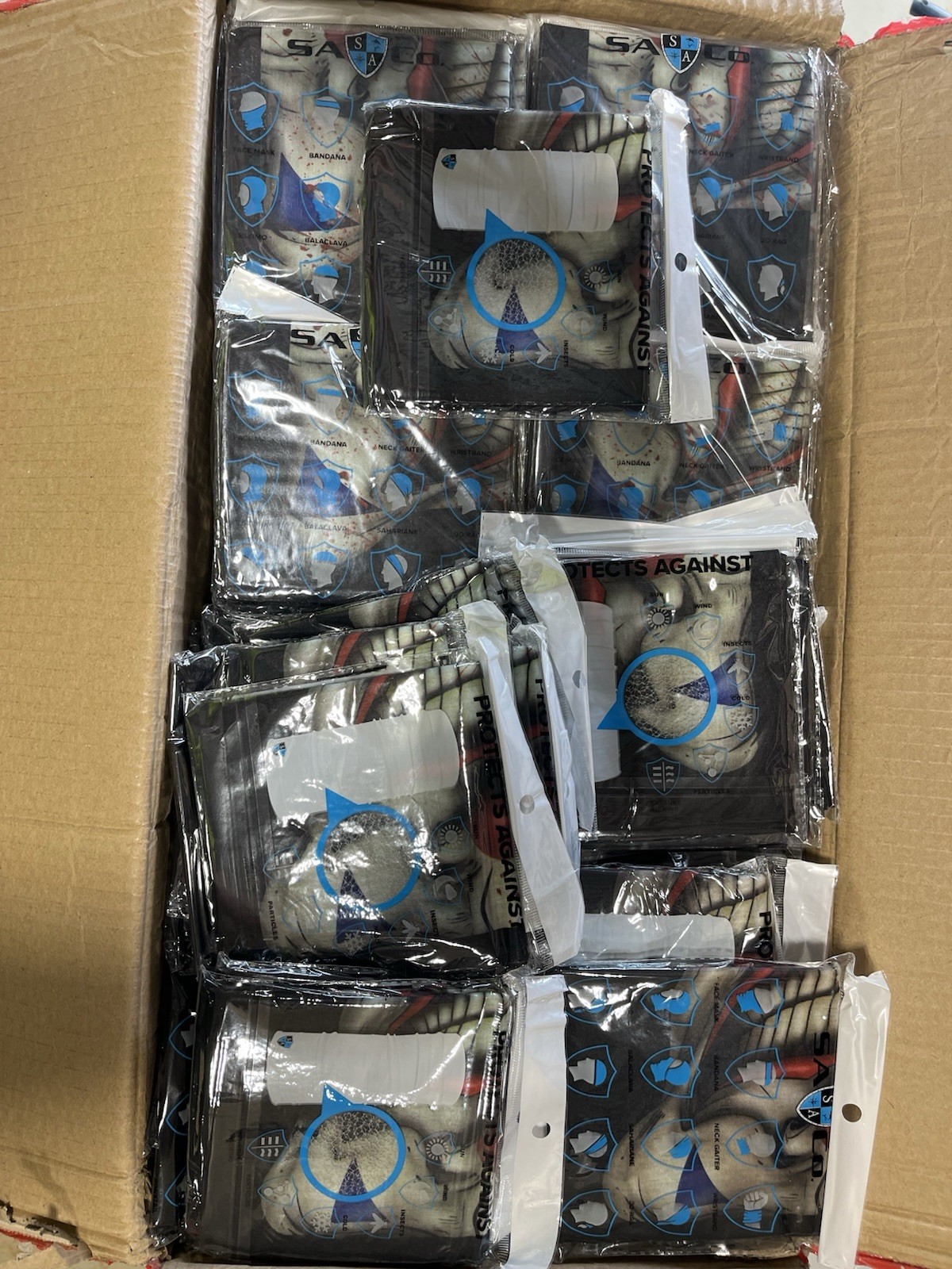 Sa Mr Joker Face Shield Face Shield 500 Count Box