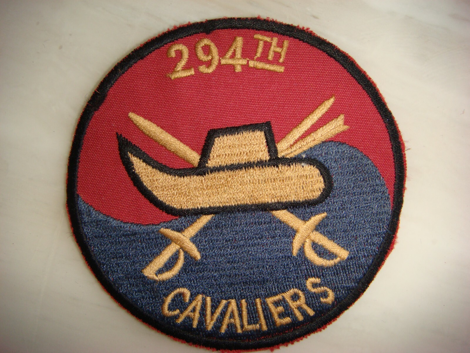 US 294th AVIATION COMPANY. ARMED HELICOPTER UH-1 CAVALIERS PATCH