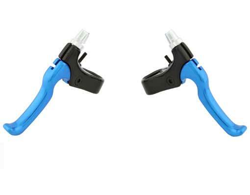 bike 408 Alloy Brake Lever Set Black/Blue. for bicycle brake, bike brake
