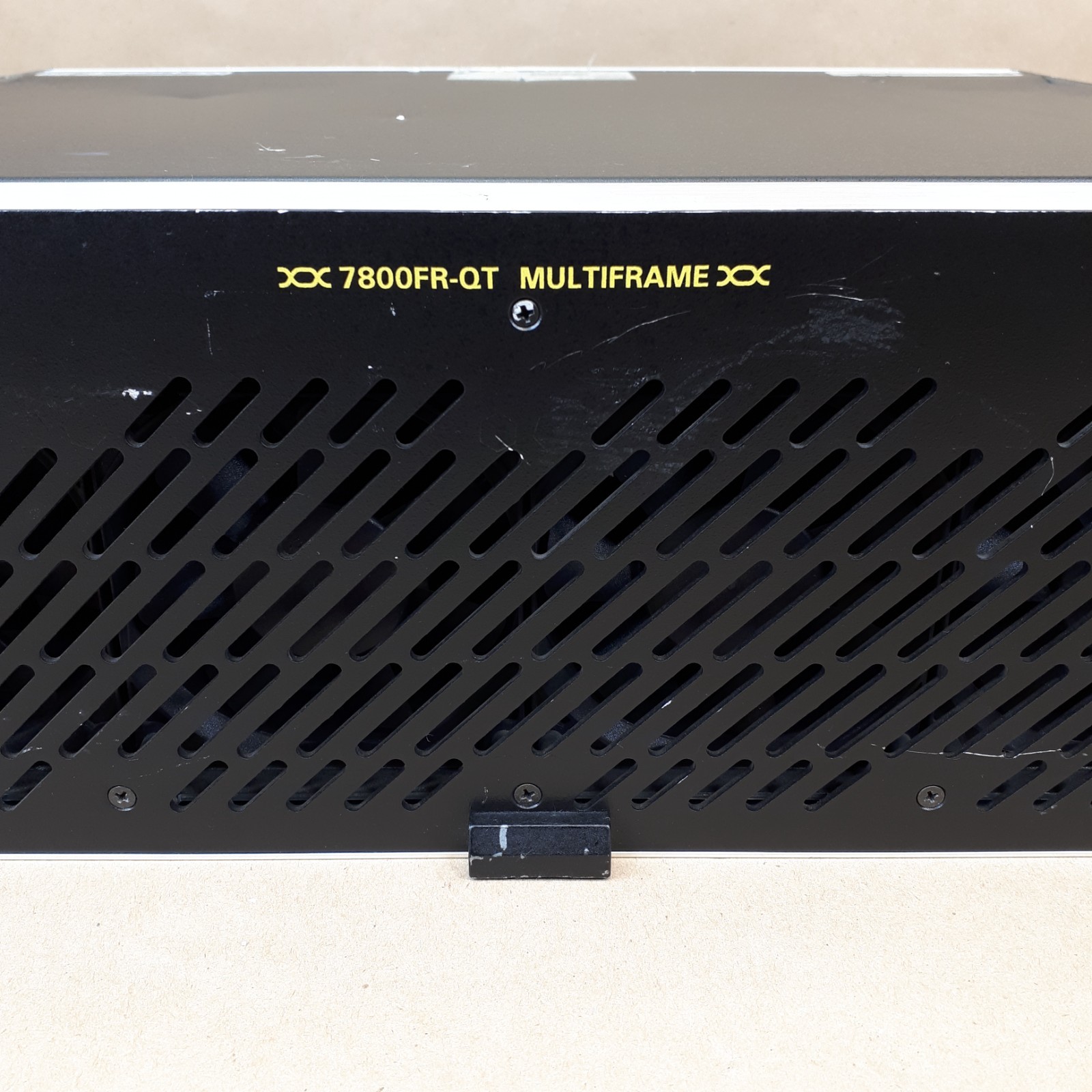 Evertz 7800FR-QT Quiet Mountable Multiframe Chassis 2 PSU, VGA W/10 Cards E6890B