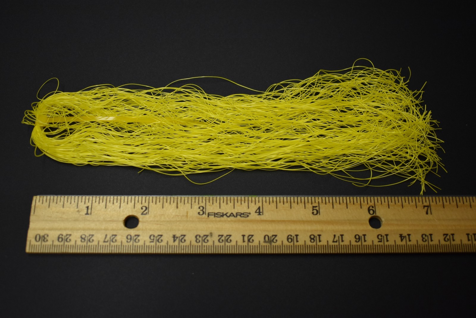 Hank Small YELLOW Round Rubber  BUG FLY LEGS Fly Tying & SALTWATER
